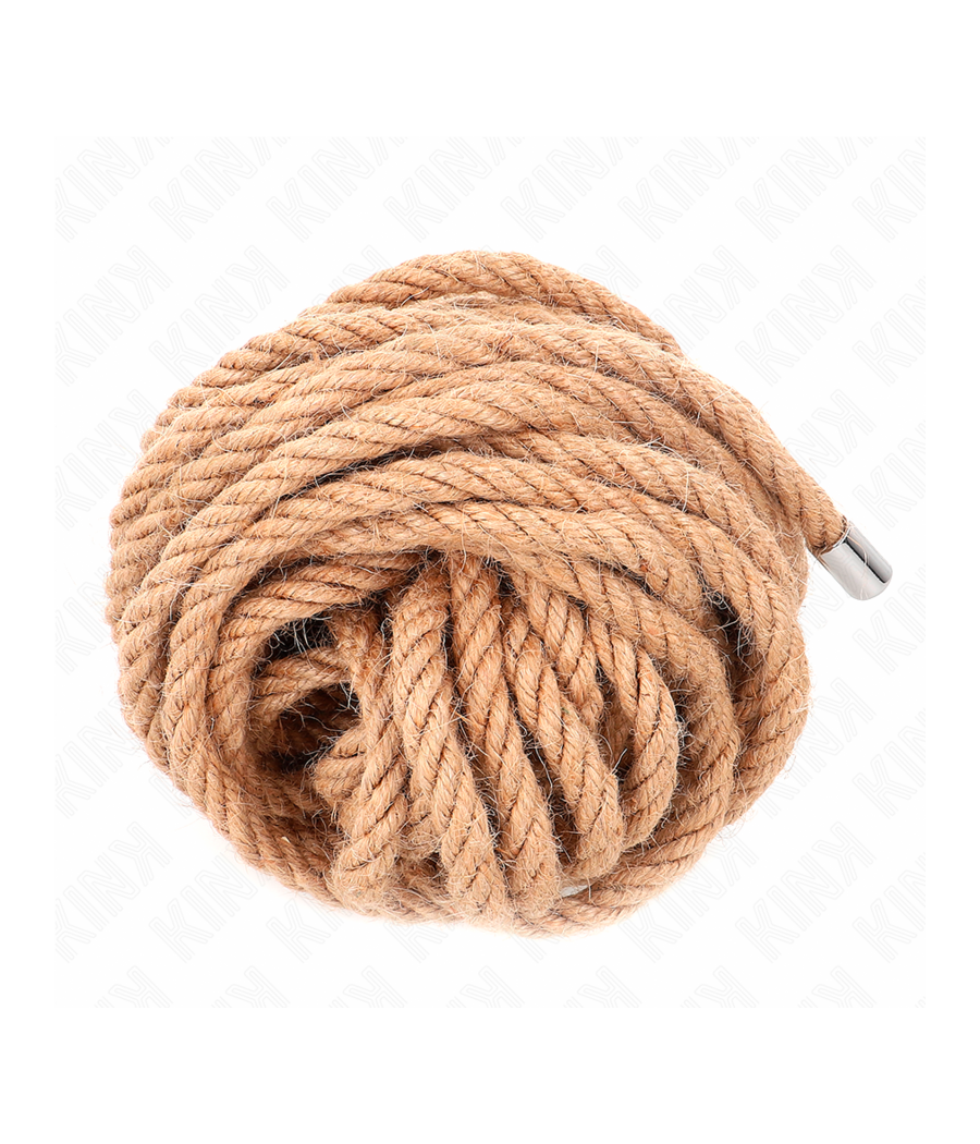 KINK - CORDA DI CANAPA CON TESTA IN METALLO 10 METRI