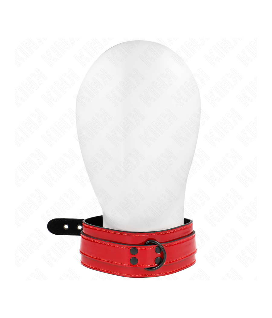 KINK - COLLANA REGOLABILE VINO ROSSO 37,5-49,5 CM X 5 CM