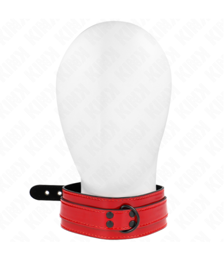 KINK - COLLANA REGOLABILE VINO ROSSO 37,5-49,5 CM X 5 CM