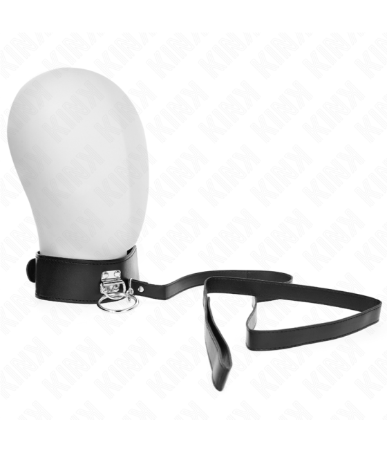 KINK - GUINZAGLIO BORCHIE 116 CM COLLARE CON CINTURINO IN SIMILPELLE 50 X 5 CM