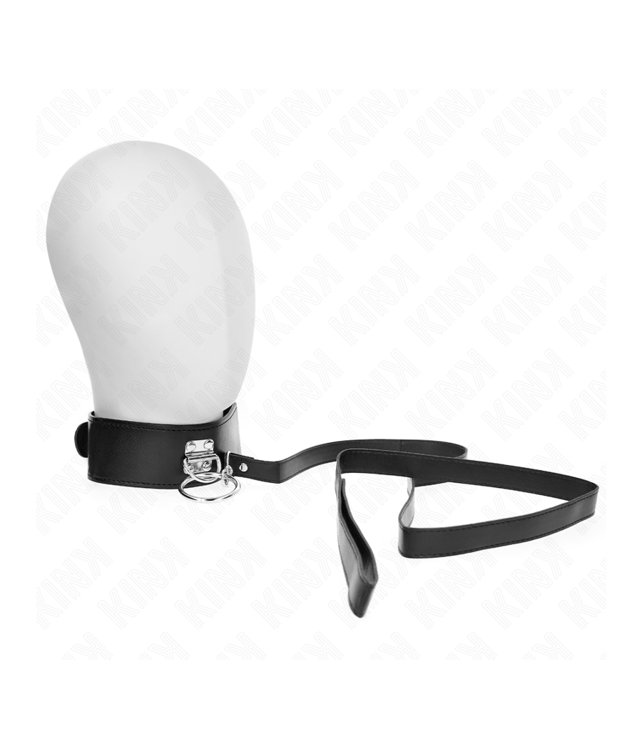 KINK - GUINZAGLIO BORCHIE 116 CM COLLARE CON CINTURINO IN SIMILPELLE 50 X 5 CM