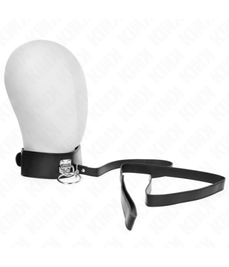 KINK - GUINZAGLIO BORCHIE 116 CM COLLARE CON CINTURINO IN SIMILPELLE 50 X 5 CM
