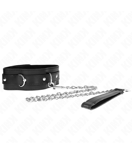 KINK - COLLARE CON CINTURA 65 CM CON CINTURINO NERO 54 X 4,5 CM