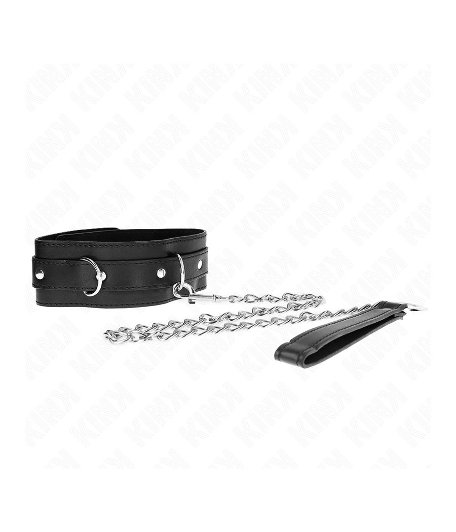 KINK - COLLARE CON CINTURA 65 CM CON CINTURINO NERO 54 X 4,5 CM