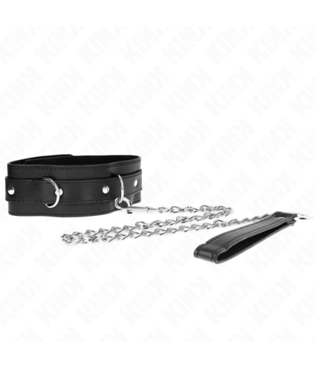 KINK - COLLARE CON CINTURA 65 CM CON CINTURINO NERO 54 X 4,5 CM