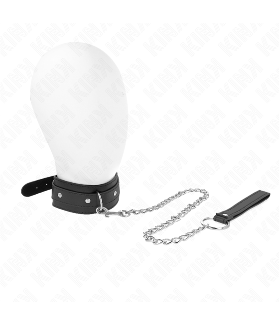 KINK - COLLANA CON GUINZAGLIO 65 CM 1 ANELLO REGOLABILE 38-49 CM X 5 CM
