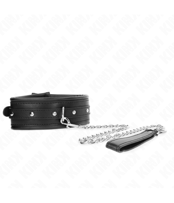 KINK - COLLANA CON CINTURINO CON FIBBIA LUCIDA 65 CM 48.5 CM X 5.3 CM