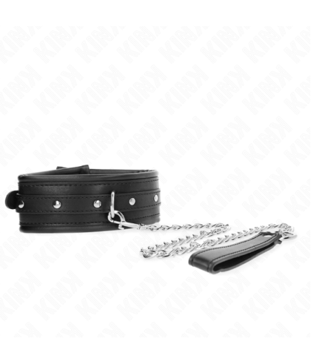 KINK - COLLANA CON CINTURINO CON FIBBIA LUCIDA 65 CM 48.5 CM X 5.3 CM