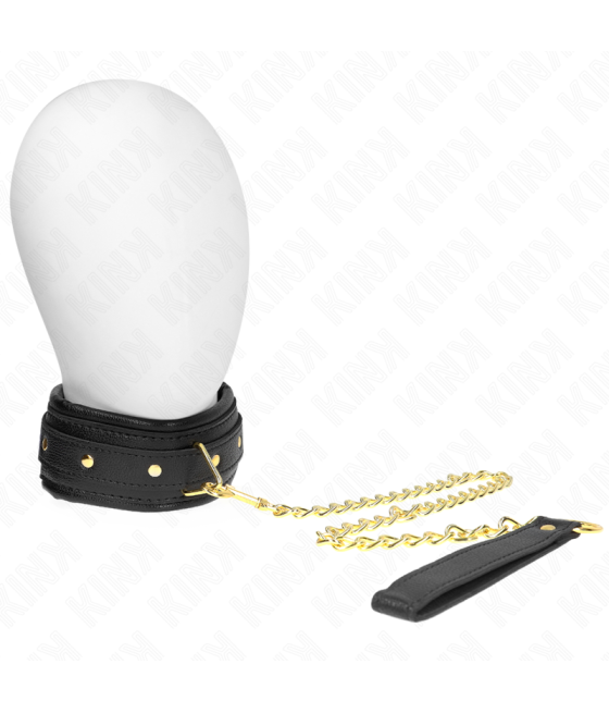 KINK - COLLANA CON CINTURINO IN SIMILPELLE SPUGNA MODELLO 1 REGOLABILE 37-54 CM X 3 CM