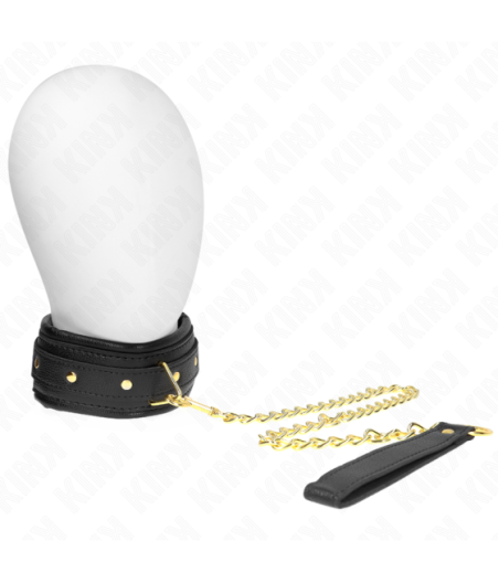KINK - COLLANA CON CINTURINO IN SIMILPELLE SPUGNA MODELLO 1 REGOLABILE 37-54 CM X 3 CM