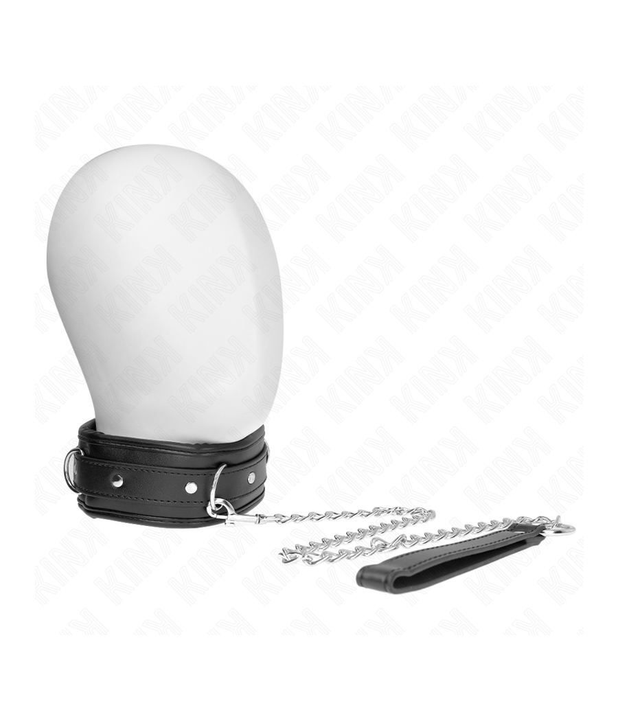 KINK - COLLANA CON CINTURINO IN SIMILPELLE SPUGNA MODELLO 3 REGOLABILE 37-54 CM X 3 CM