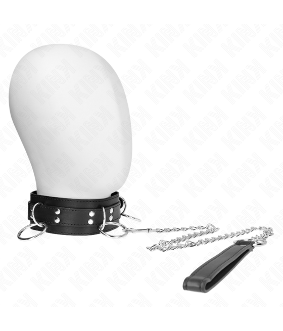 KINK - COLLANA SCHIAVIT? 3 ANELLI CON CINTURINO 80 CM 53 X 5 CM