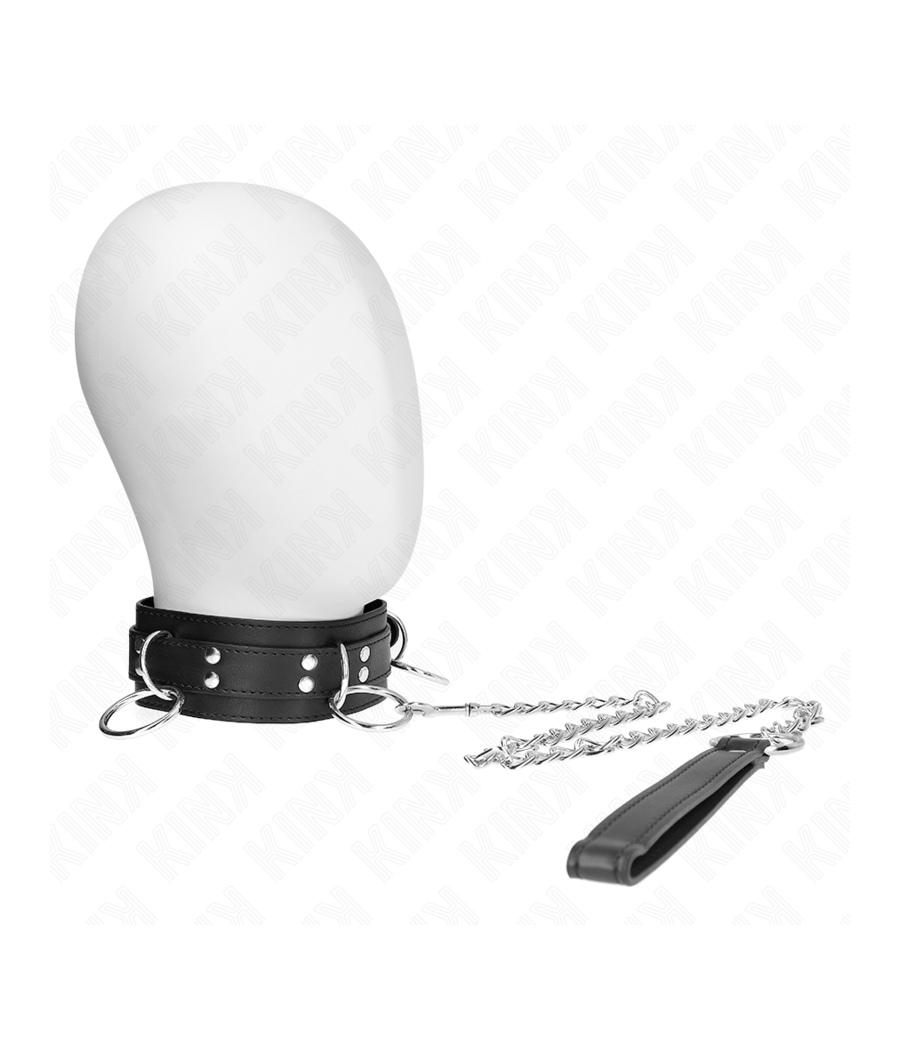 KINK - COLLANA SCHIAVIT? 3 ANELLI CON CINTURINO 80 CM 53 X 5 CM