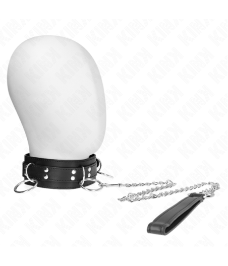 KINK - COLLANA SCHIAVIT? 3 ANELLI CON CINTURINO 80 CM 53 X 5 CM