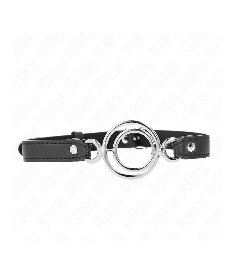 KINK - BAVAGLIO CON O-RING MULTIPLI 5 CM NERO 63 X 2,5 CM