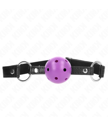 KINK - PALLA DURA CAVA VIOLA 4.5 CM BAVAGLIO 63.5 X 2 CM