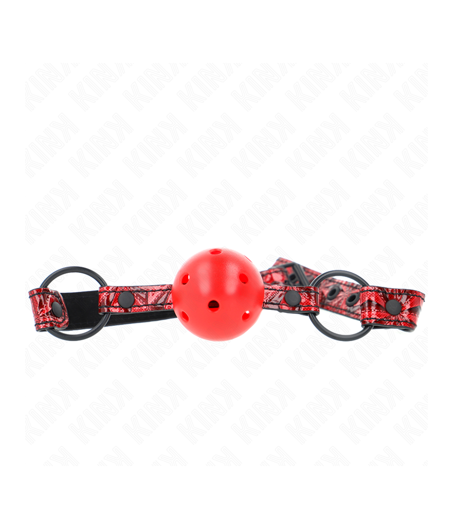 KINK - PALLA CON MOTIVO A DIAMANTI 4.5 CM MODELLO GAG 1 64.5 CM REGOLABILE 42-60 CM