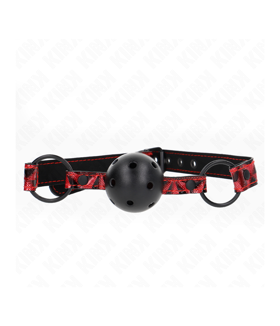 KINK - PALLA CON MOTIVO A DIAMANTI 4.5 CM GAG MODELLO 2 64.5 CM REGOLABILE 42-60 CM