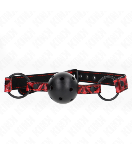 KINK - PALLA CON MOTIVO A DIAMANTI 4.5 CM GAG MODELLO 2 64.5 CM REGOLABILE 42-60 CM