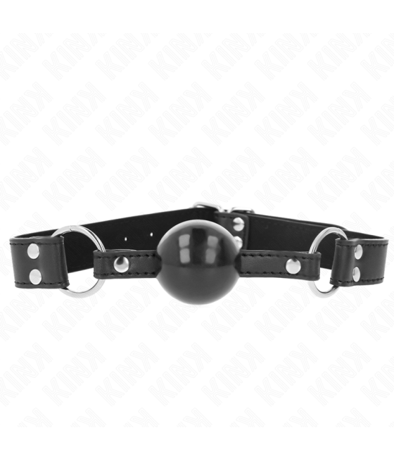KINK - PALLA MORBIDA E SOLIDA BAVARO 4 CM CON CINTURINO IN SIMILPELLE 62 x 2,5 CM REGOLABILE 42-58 CM