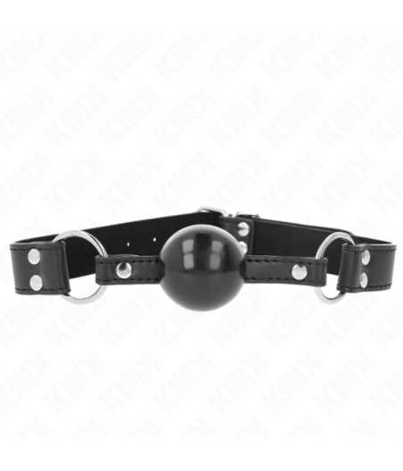 KINK - PALLA MORBIDA E SOLIDA BAVARO 4 CM CON CINTURINO IN SIMILPELLE 62 x 2,5 CM REGOLABILE 42-58 CM