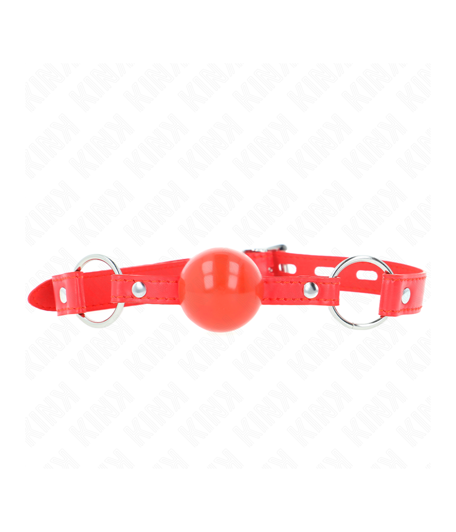 KINK - BALLA IN TPE 4 CM CON SERRATURA ROJO 60 x 2 CM
