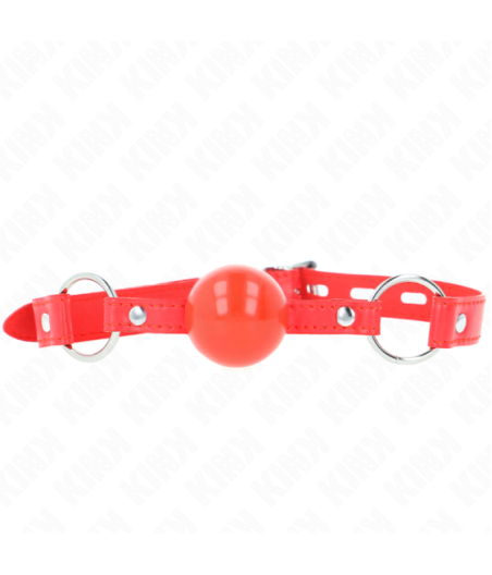 KINK - BALLA IN TPE 4 CM CON SERRATURA ROJO 60 x 2 CM