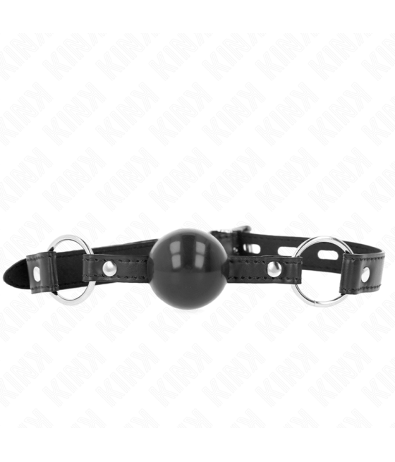KINK - PALLA IN TPE NERA 4 CM GAG 60 x 2 CM