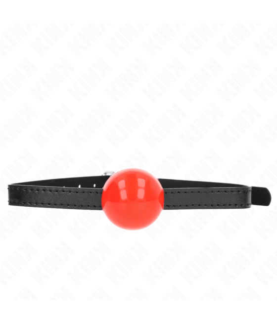 KINK - PALLA SINGOLA ROSSA GAG 4 CM 65 x 1,5 CM