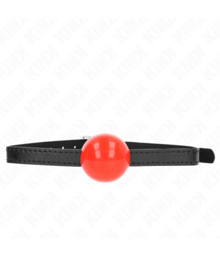 KINK - PALLA SINGOLA ROSSA GAG 4 CM 65 x 1,5 CM