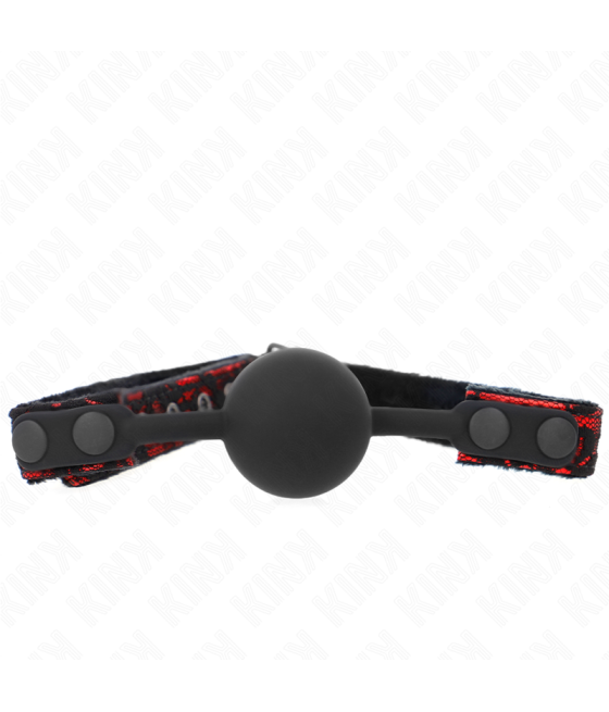 KINK - SFERA IN SILICONE SCANDALO 4 CM MODELLO GAG 1 65 x 2 CM
