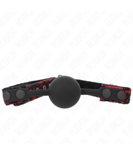 KINK - SFERA IN SILICONE SCANDALO 4 CM MODELLO GAG 1 65 x 2 CM