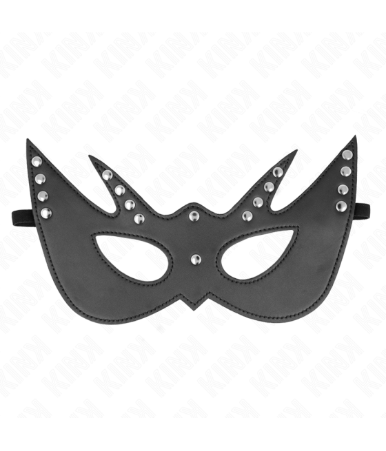 KINK - MASCHERA PIPISTRELLO CON RIVETTI 23 x 15 CM