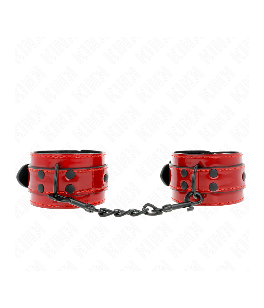 KINK - POLSINI DA POLSO ROSSO SCURO 23 X 5 CM
