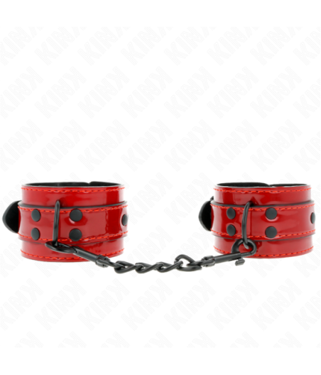 KINK - POLSINI DA POLSO ROSSO SCURO 23 X 5 CM