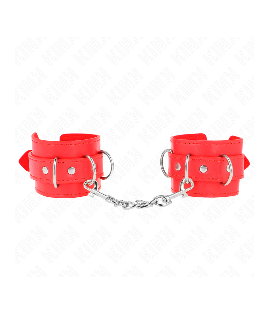 KINK - RESISTENZA DA POLSO CON 3 ANELLI A D REGOLABILE ROSSO 17,5-25 CM X 6 CM
