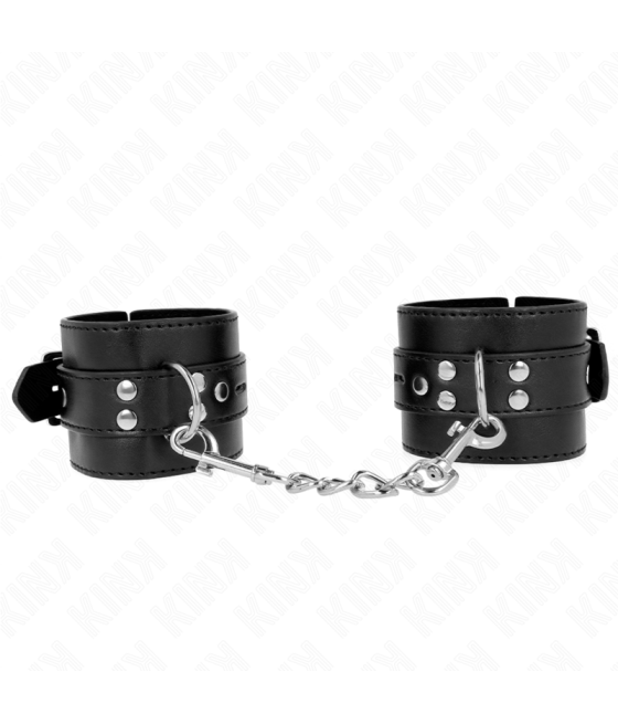 KINK - RESISTENZA DA POLSO NERA CON CINTURA NERA REGOLABILE 17-28 CM X 6 CM