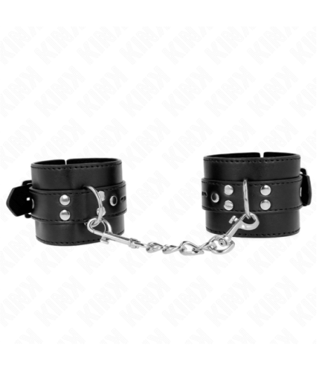 KINK - RESISTENZA DA POLSO NERA CON CINTURA NERA REGOLABILE 17-28 CM X 6 CM