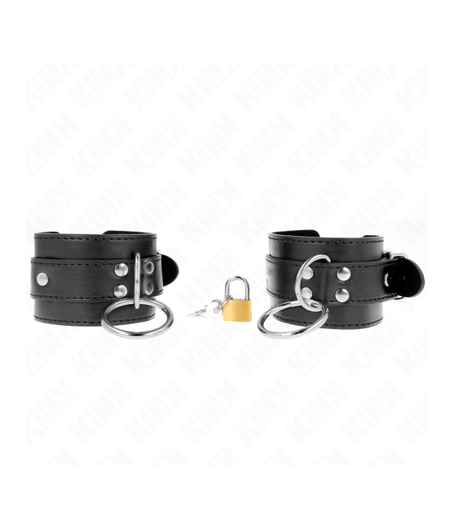 KINK - FERMAPOLSO CON BLOCCAGGIO O-RING NERO REGOLABILE 20-28 CM X 5,5 CM
