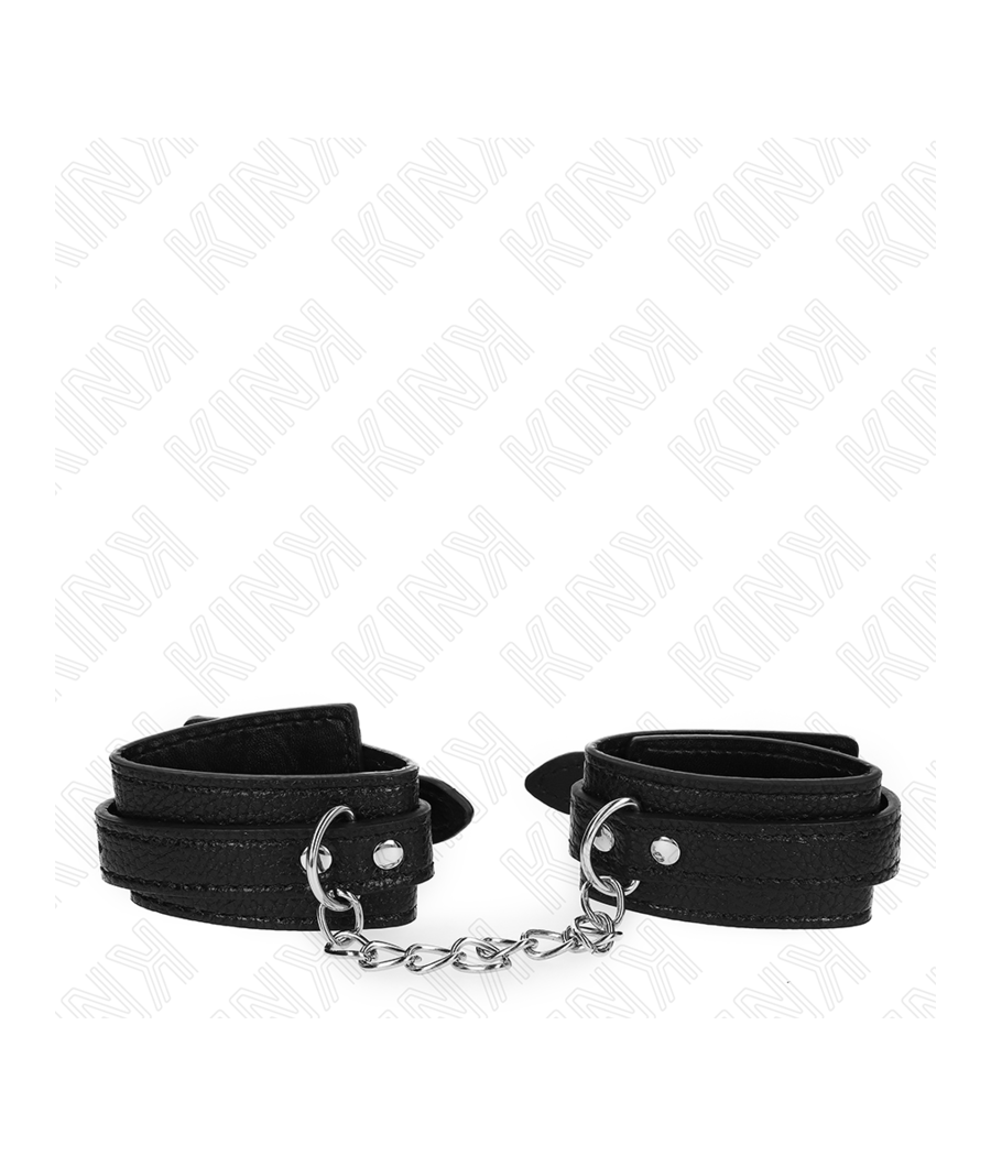 KINK - RESISTENZA DA POLSO CON MOTIVO SERPENTE NERO REGOLABILE 20-28 CM X 5,4 CM