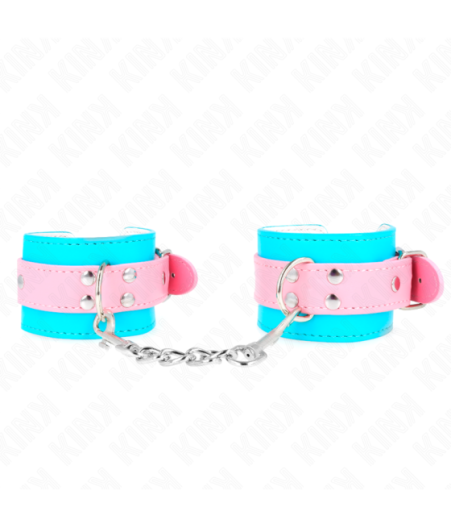 KINK - GRAZIOSI POGGIPOLSI BLU/ROSA REGOLABILI 16-28 CM X 5 CM