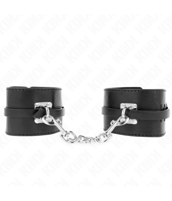 KINK - RESISTENZA DA POLSO DELUXE CON BLOCCAGGIO NERO REGOLABILE 14,5-21 CM X 6 CM