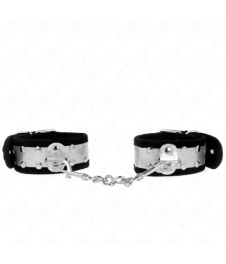 KINK - RESISTENZA DA POLSO SOTTILE NERO / ARGENTO 30 X 4 CM