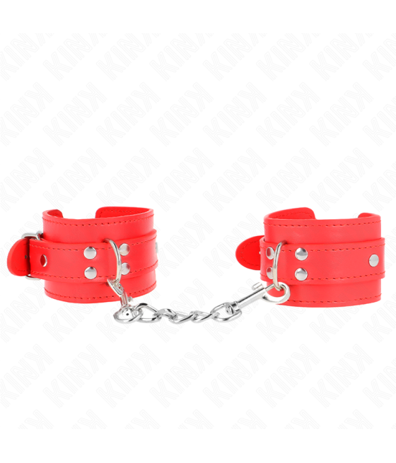 KINK - RESISTENZA DA POLSO SEMPLICE ROSSO REGOLABILE 20-23 CM X 5,5 CM