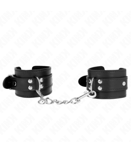KINK - RESISTENZA DA POLSO SEMPLICE NERA REGOLABILE 20-23 CM X 5,5 CM