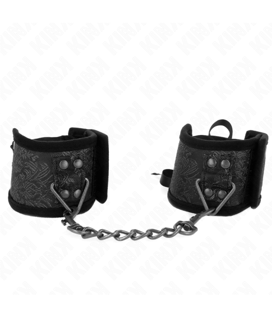 KINK - RESISTENZA DA POLSO SCANDALO DETTAGLI IN PIZZO NERO 24,5 CM X 6,5 CM