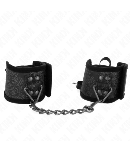 KINK - RESISTENZA DA POLSO SCANDALO DETTAGLI IN PIZZO NERO 24,5 CM X 6,5 CM