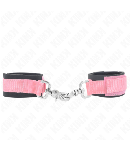 KINK - POGGIPOLSO REGOLABILE IN NEOPRENE ROSA REGOLABILE 22-34 CM
