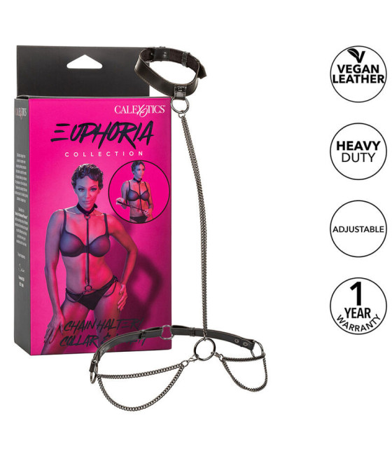 CALEXOTICS - EUPHORIA COLLARE A CATENA E GUINZAGLIO