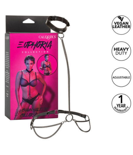 CALEXOTICS - EUPHORIA COLLARE A CATENA E GUINZAGLIO